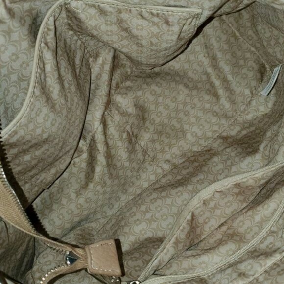 Bag Charming Charlie Tote Overnight Handbag Weekender Vegan Leather WOMEN'S - Picture 8 of 11